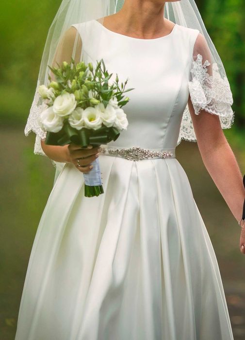 Suknia ślubna Madonna satyna