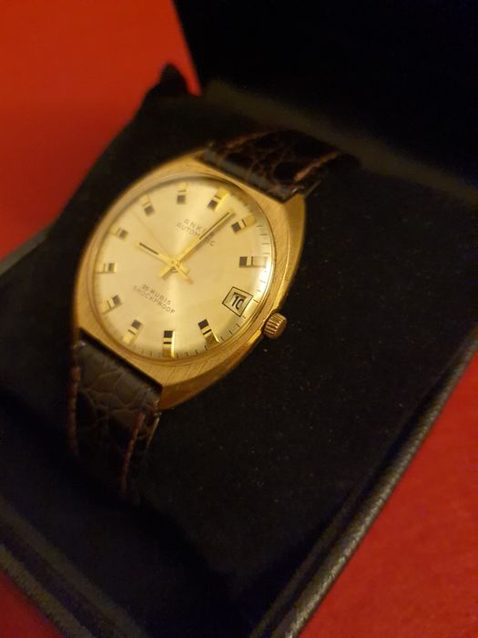 Zegarek Anker Automatic vintage gold