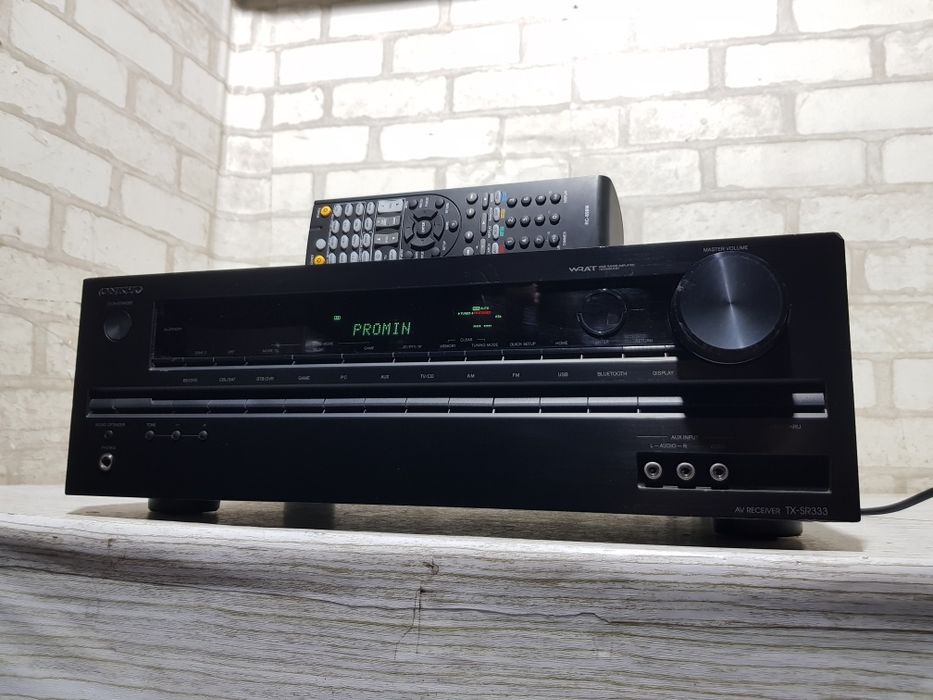 5.1 AV ресивер ONKYO TX-SR 333, *5x100 Вт, HDMI, USB Bluetooth б/у з Німеччини