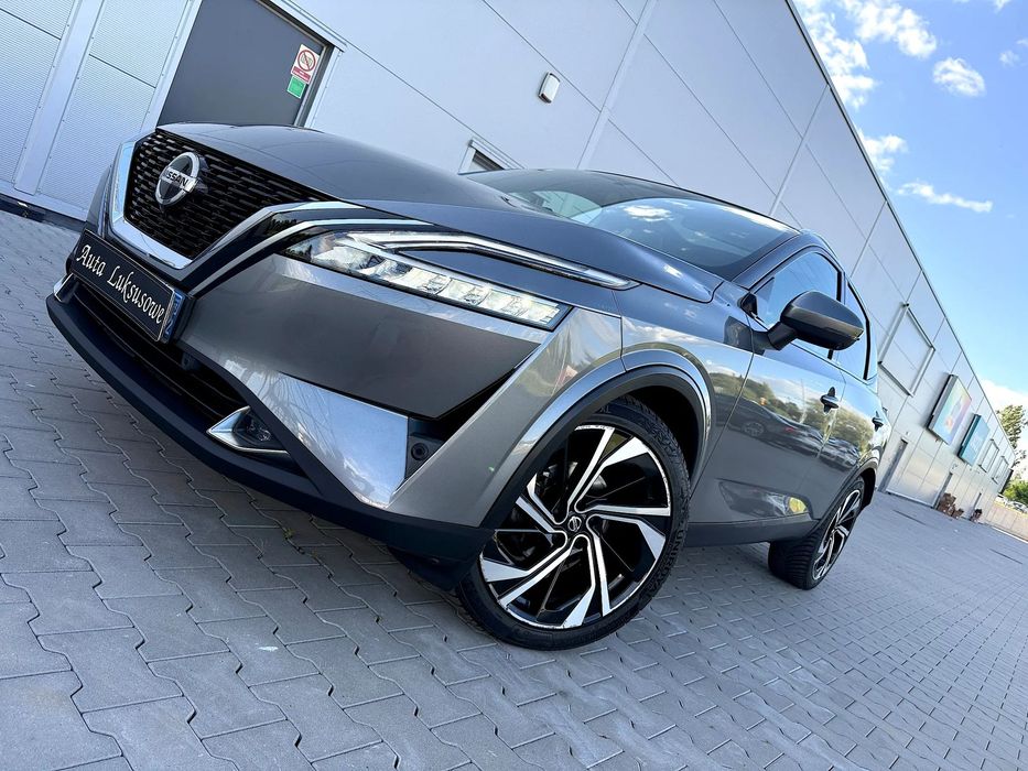 Nissan Qashqai TEKNA +  Top Stan Najbogatsza Wersja Pikowana Tapicerka