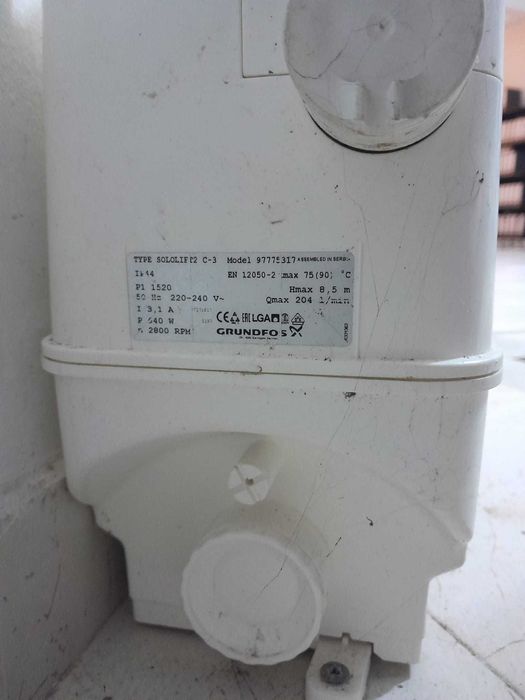 Bomba GRUNDFOS Elevatória Sololift2 C-3