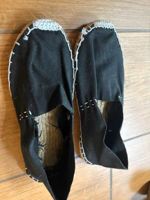 Hiszpańskie espadryle nowe 24cm