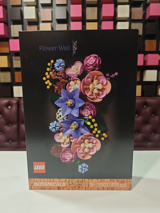 LEGO 11503 Botanicals Квіткова стіна. Квіти лего. Конструктор