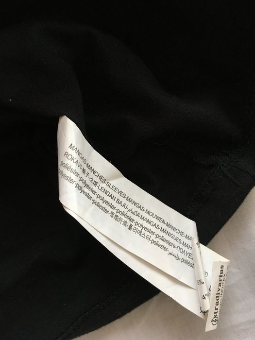 Stradivarius xs, bluzka z tiulowymi rękawami