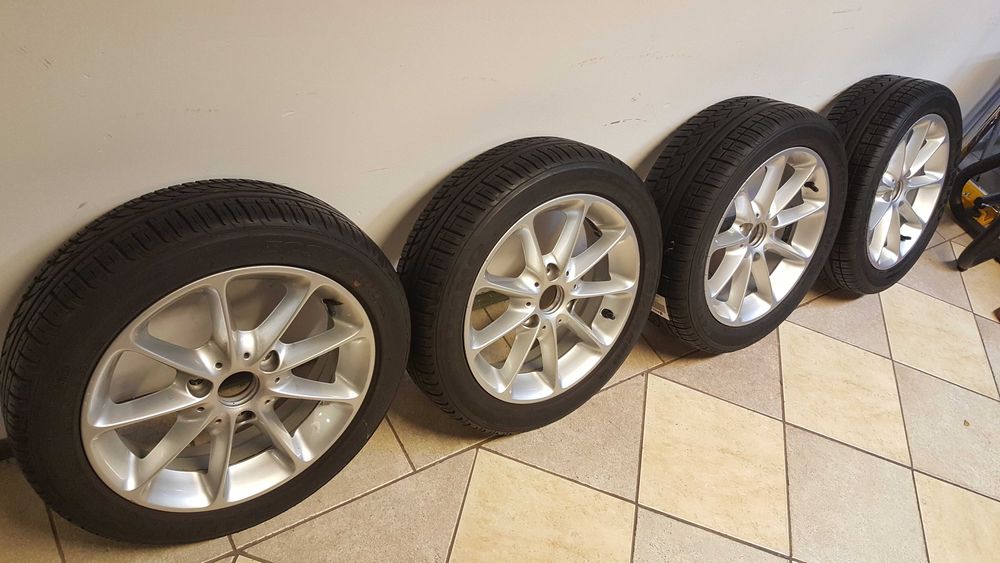 Felgi aluminiowe 15 koła Smart Fortwo +opony