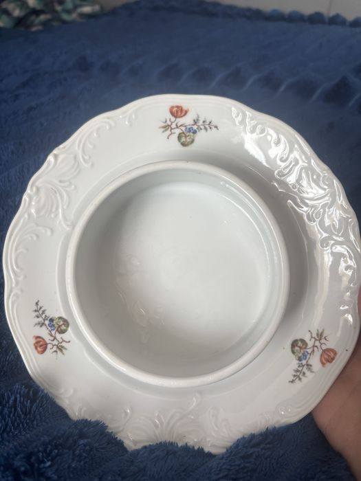 Okragla maselniczka  Walbrzych PRL/vintage