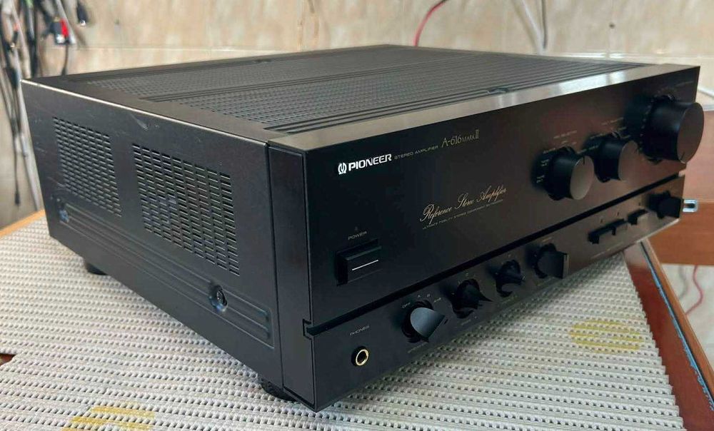 Pioneer A-616markII Amplificador de excelência como novo