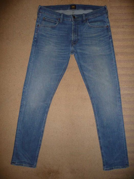 Spodnie dżinsy LEE W33/L32=44,5/104cm jeansy LUKE