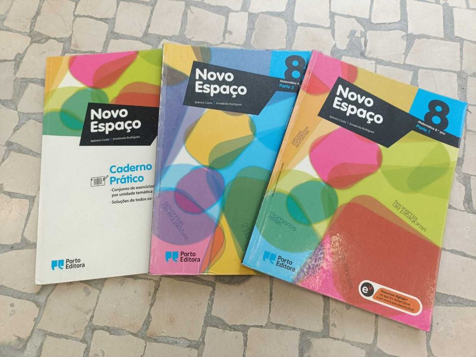MANUAL+ CADERNO DE ATIVIDADES NOVO ESPAÇO 8 (MATEMÁTICA) - 8*ano