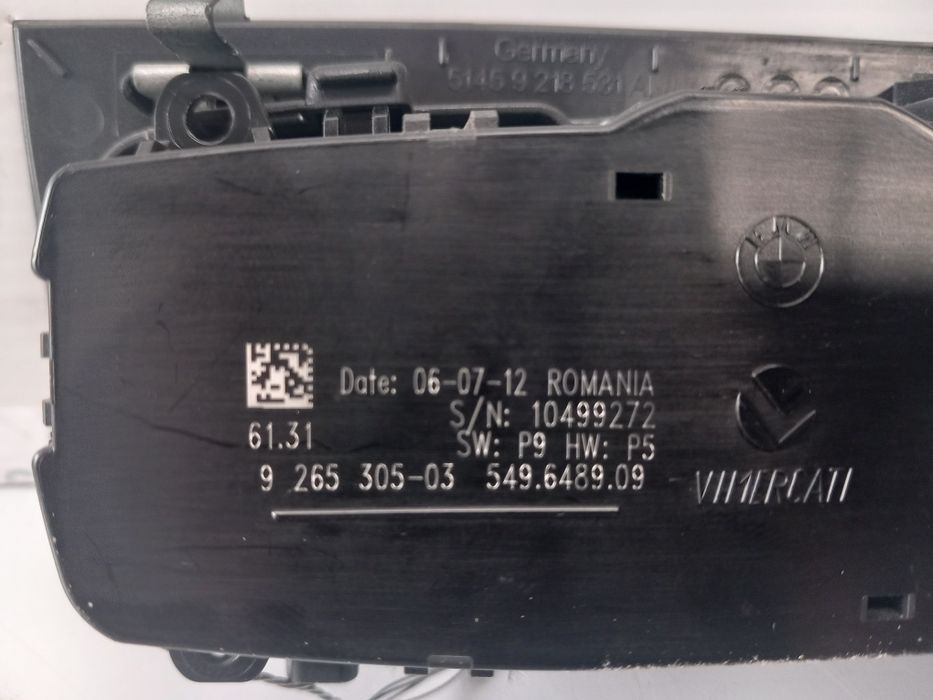 Interruptor luzes BMW 3 F20 F21 F30