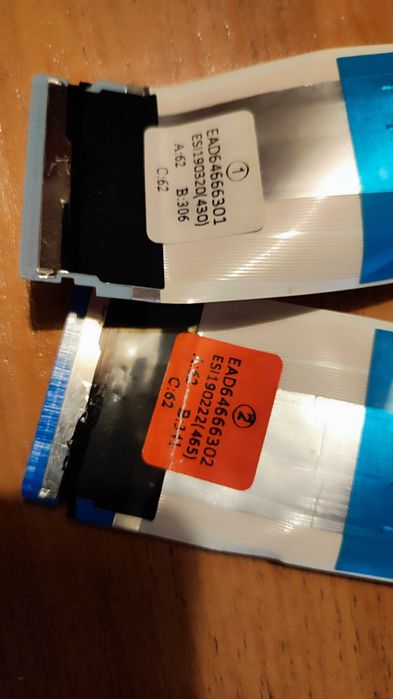 Włącznik + moduł WIFI + taśmy od telewizora LG 43UK6470