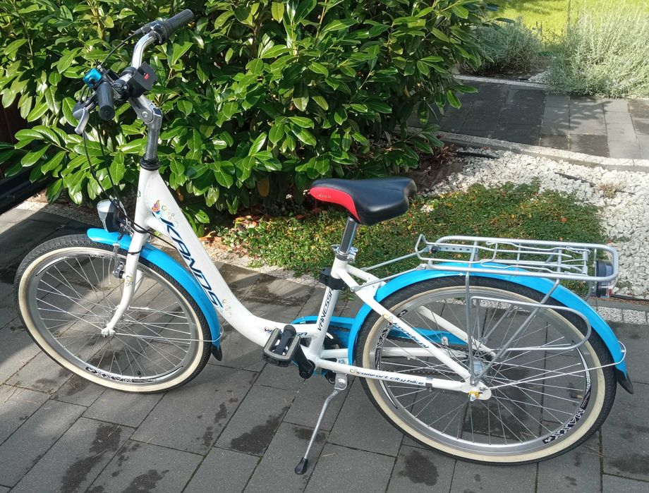 Rower dziewczęcy Kands Vanessa. Koła 24.