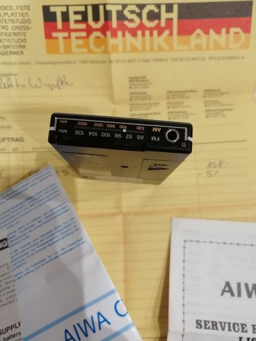 Radio Aiwa CRM5 1986r