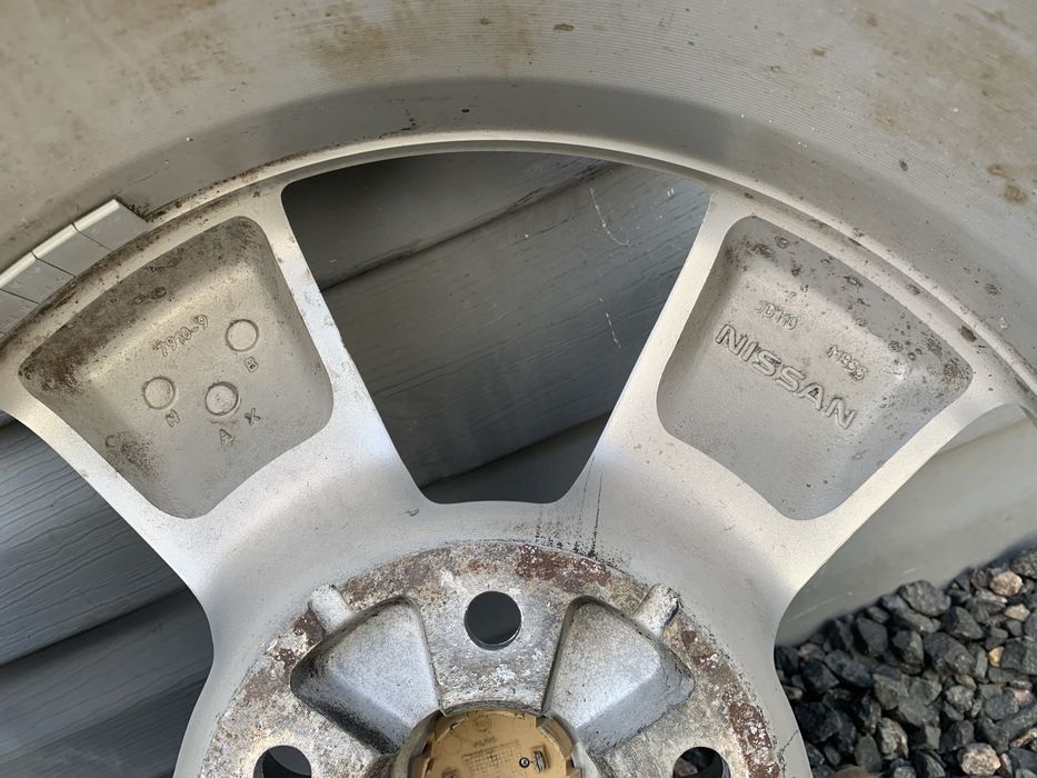 Оригінальні титанові диски Nissan 5/114,3 R17 5*114,3 17 Mazda Toyota