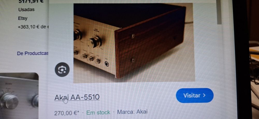 Amplificadpr AKAI vintage