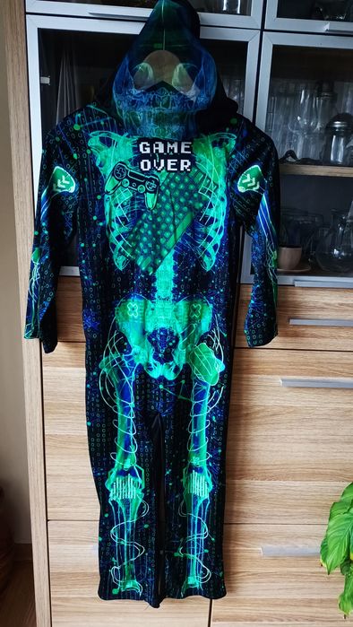 Strój kostium przebranie szkielet kościotrup Halloween