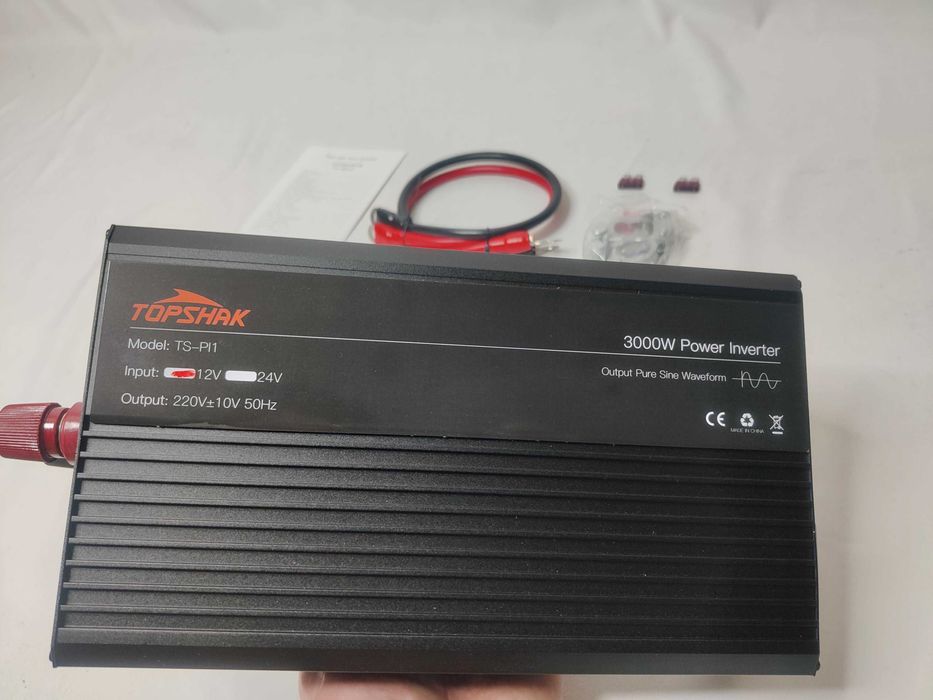 [NOVO] Inversor / Conversor 1500W/3000W Reais [Onda Pura] [12V/24V]