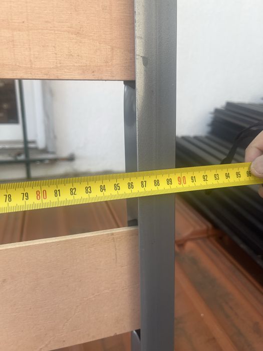 Estrado / Sommier Metálico com Rodas (Solteiro)