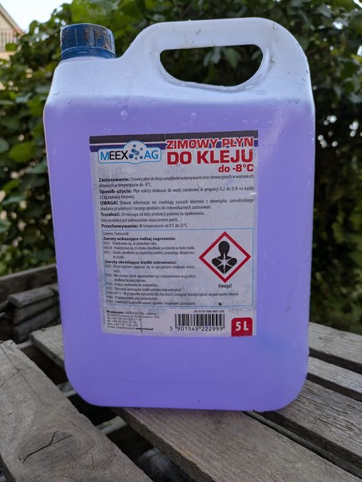 Zimowy płyn do kleju