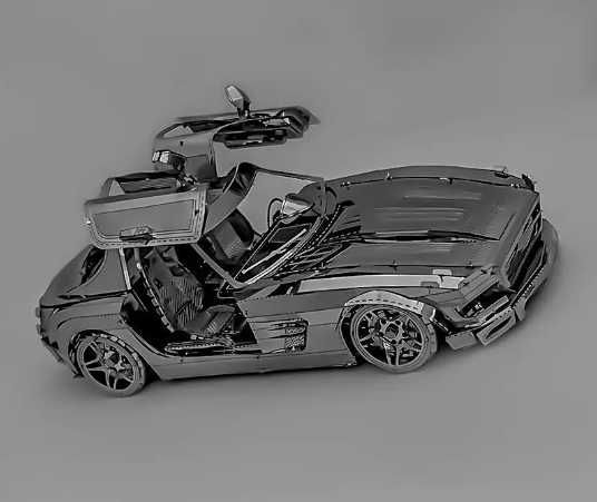 Puzzle 3D Samochód Sportowy Wyścigówka Auto