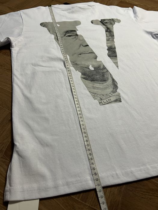 Футболка біла Vlone Dollar М