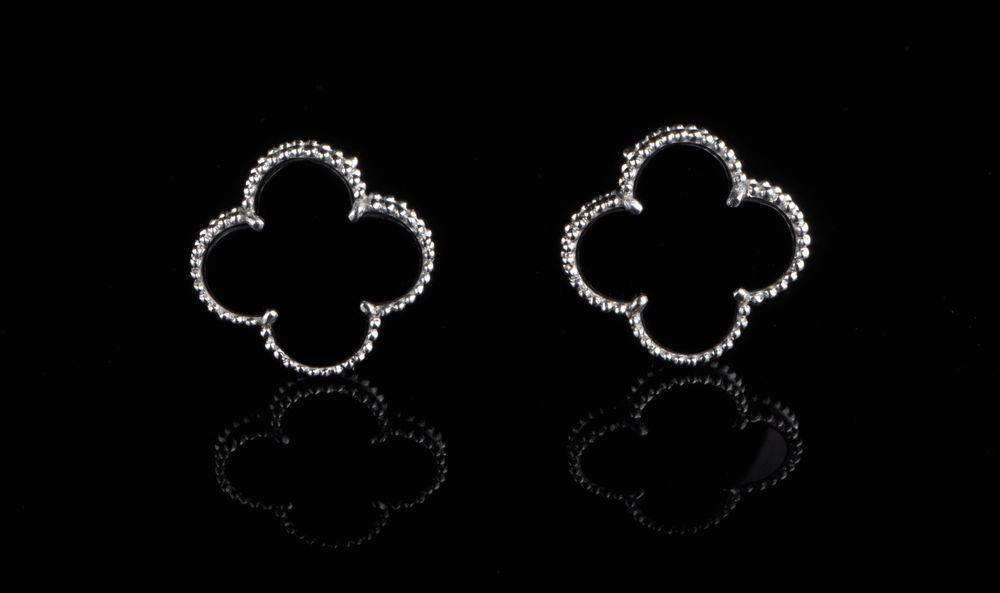 Серьги Клевер Van Cleef 20мм