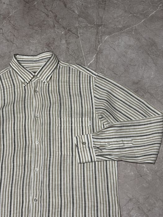 Лляна сорочка Ermenegildo ZEGNA (оригінал)