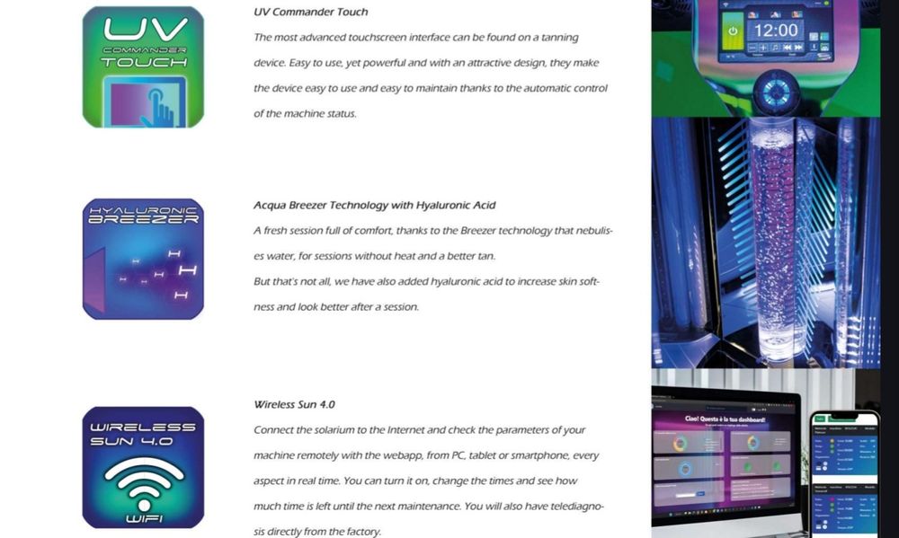 Smart Solárium - Solário vertical