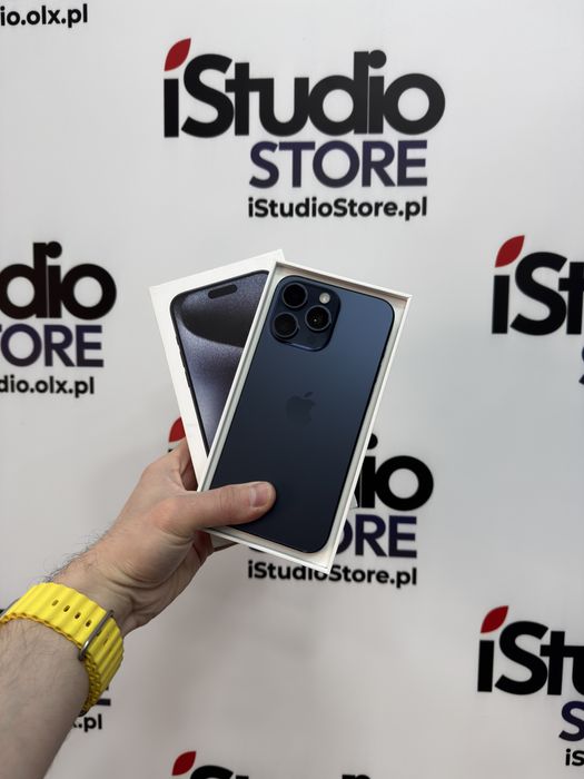 Apple iPhone 15 Pro Max 256GB Kolor: Blue Titanium |Gwarancja24M|Sklep|Raty|