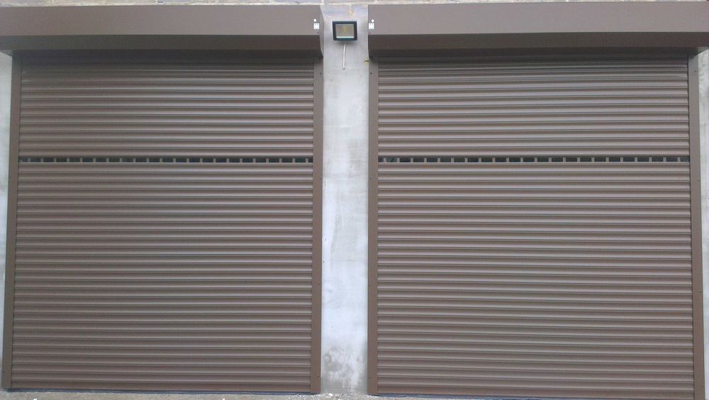 Brama garażowa rolowana, Bramy rolowane