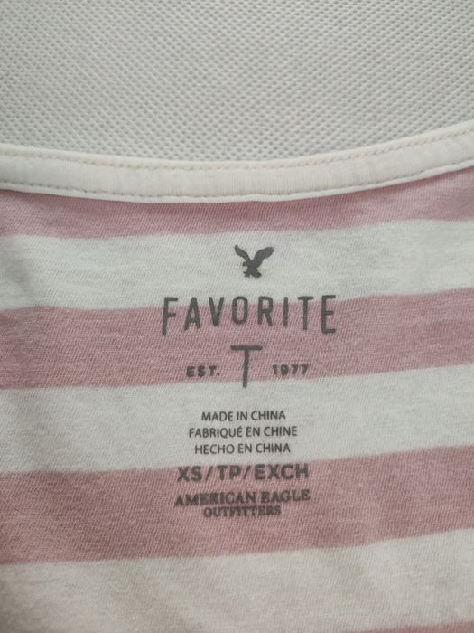 American eagle damski t-shirt w paski rozm. Xs