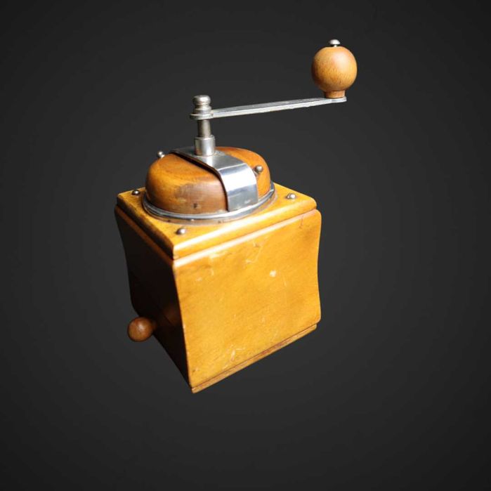 Młynek ręczny drewniany do kawy  b5/030251