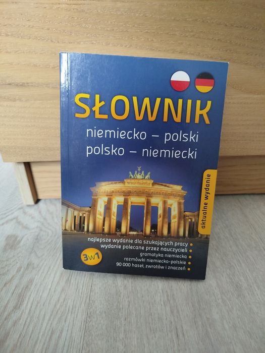 Słownik niemiecko-polski polsko-niemiecki 3w1 – Wydawnictwo GREG / gramatyka, rozmówki
