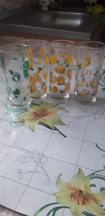 Стаканы с рисунком