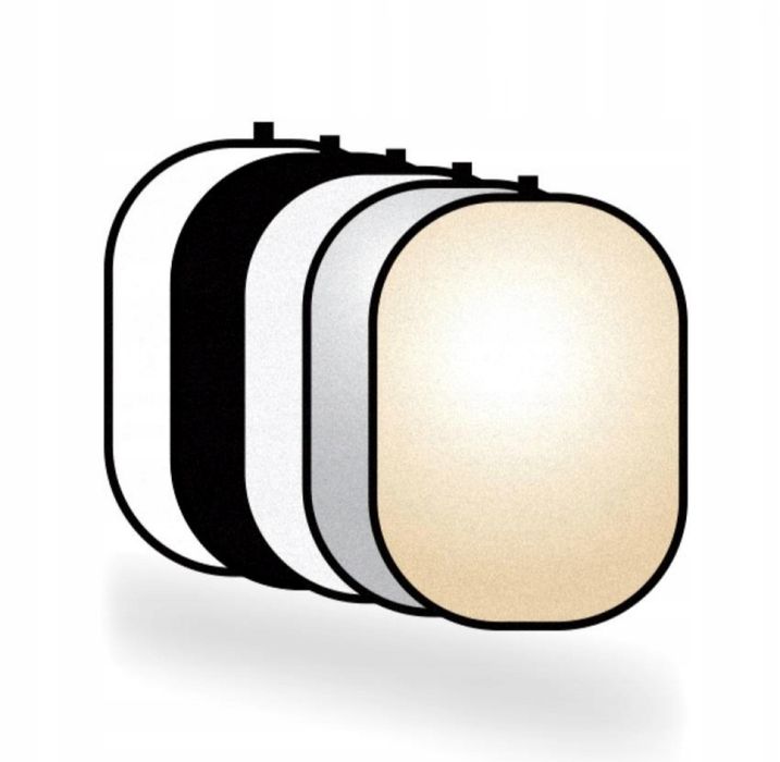 Blenda fotograficzna owalna 5w1 90/120