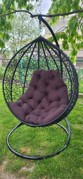 Підвісне крісло кокон велике - ціна зі стійкою / Подвесное кресло