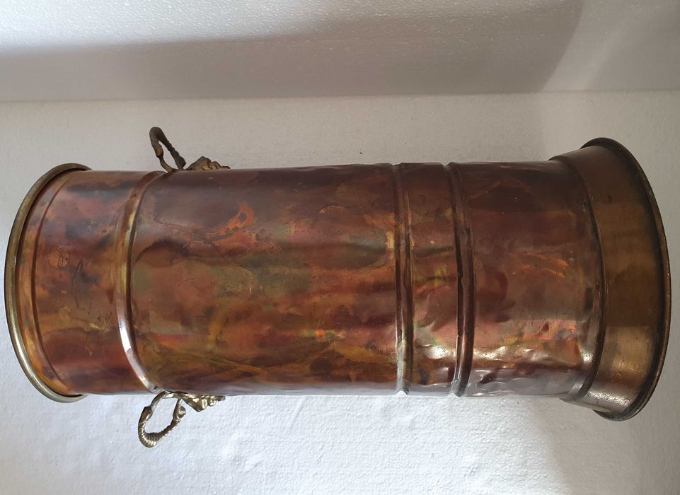 Chapeleiro em cobre antigo - Anos 40/50