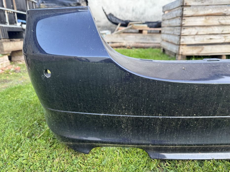 Zderzak tylni BMW e91 z pdc monacoblau metallic