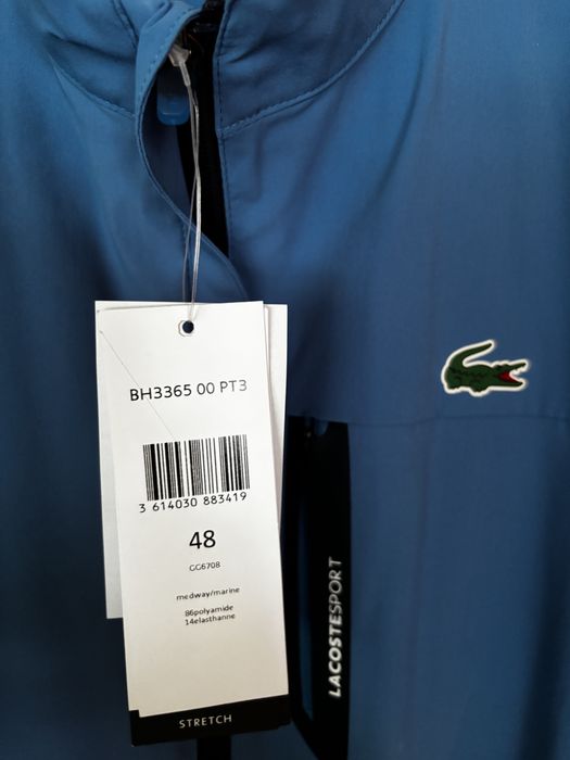 Bluza kurtka LACOSTE-Taffeta rozm S 48