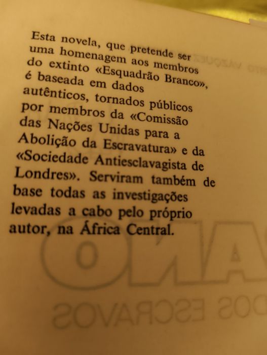Ébano, Na rota dos Escravos