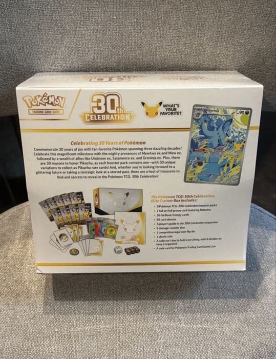 Pokemon 30th etb ingles