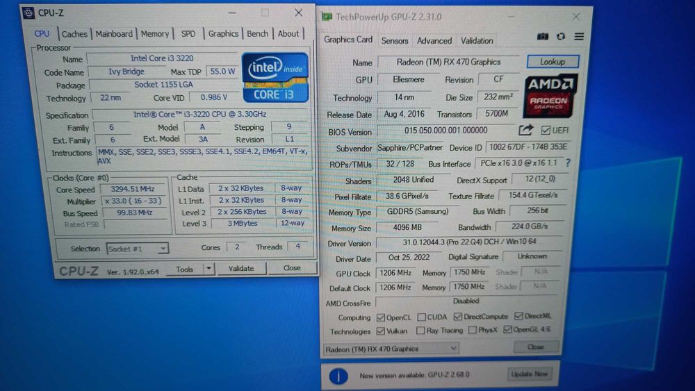 ТОП! Ігровий ПК Intel Core I3/SSD/12gb/RX 470 4gb