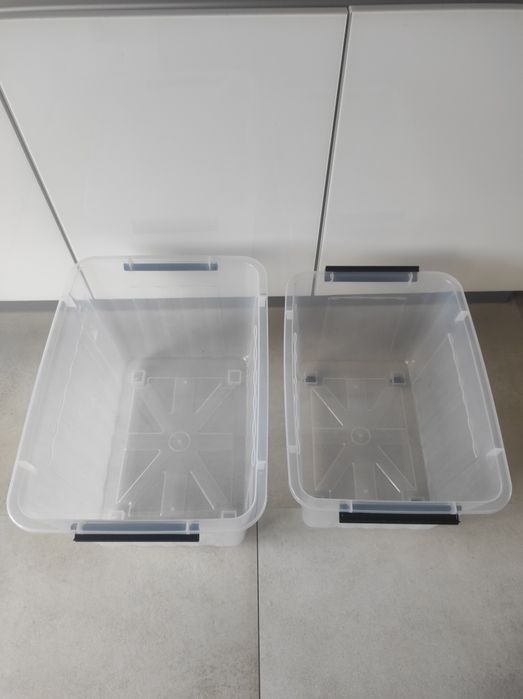 Pojemniki plastikowe na kółkach 2 m Goods