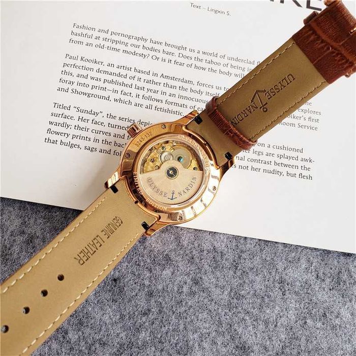 Годинник автоматичний Ulysse Nardin Dual Time Manufacture