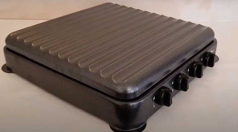 Газова плита таганок настільна domotec  ms-6604  під  пропан і  бутан