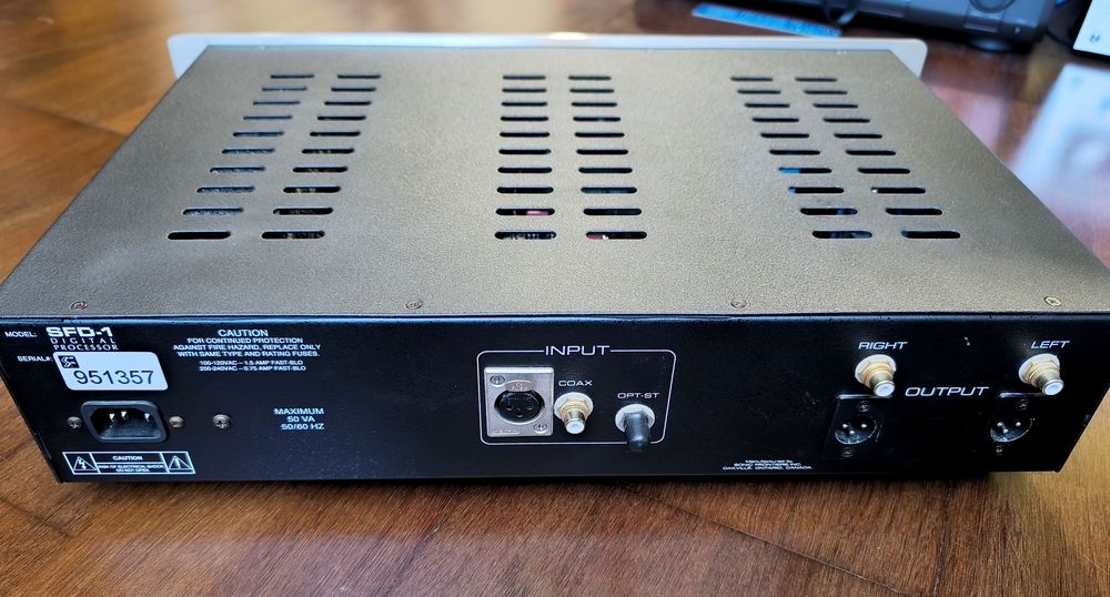 Sonic Frontiers SFD-1 MKII | completo c/ caixa e manual | válvulas novas EH 6922