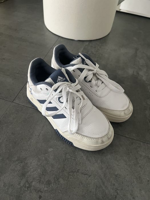 Дитячі білі шкіряні кросівки Adidas Disney Tensaur Mickey Mouse 32FR