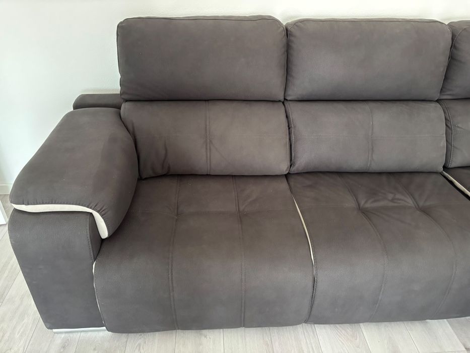Sofá chaise long como novo