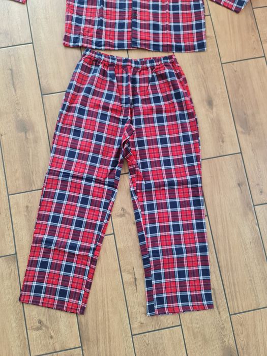 Piżama flanelowa krata  M/L/ XL