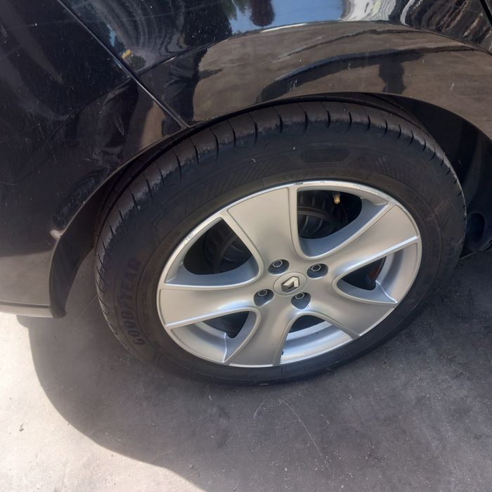 Conjunto jantes 16 renault clio 4